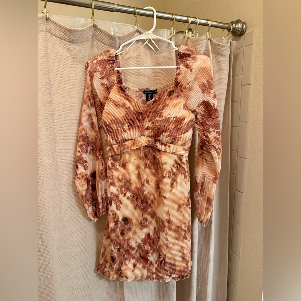 Sincerely Jules Autumn Floral Long Sleeve Dress